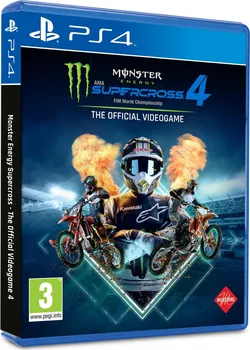 Hra pro PlayStation 4 Monster Energy Supercross 4 PS4