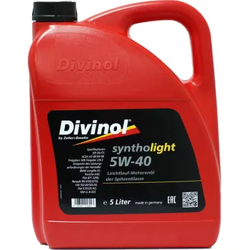 Motorový olej Divinol Syntholight 5W40 5 l