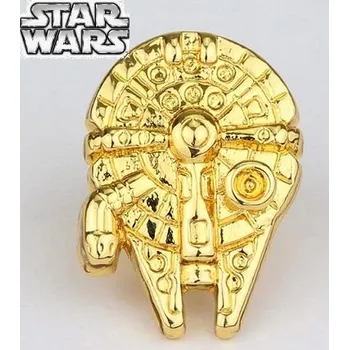 odznak Star Wars Millennium Falcon zlatý