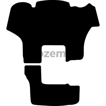 GRANIT koberec do traktoru Valtra T4 (od 12/2014), rohožka do traktoru velur černá, rohož do traktoru