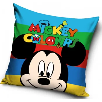 Dekorativní polštářek Carobotex Polštářek Mickey colours 40x40 cm
