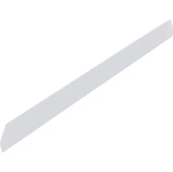 Prodejní regál Čelní opěra vysoká (sklo) 800x75 mm