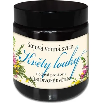 Svíčka Hanna Maria KVĚTY LOUKY - sójová vonná svíčka - 100 ml