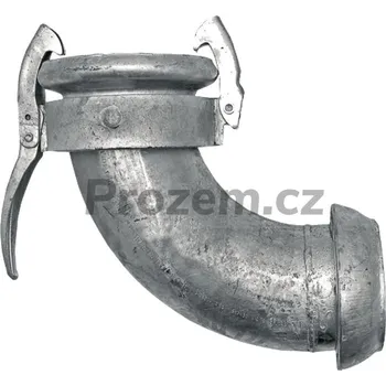 Samec/V-díl Perrot 2 1/2"/70 mm s kolenem 90° a samice/M-díl 2 1/2"/70 mm