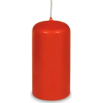 Svíčka Svíčka válcová Ø 60 x 120 mm - červená 33301