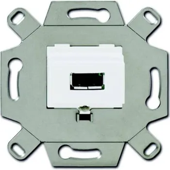 Elektroinstalační materiál ABB 2CKA000230A0416 USB nabíjecí zásuvka do zdi IP20 bílá, čistě bílá (RAL 9010)