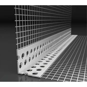 Stavební materiál Lišta rohová PVC s perlinkou VERTEX 10/10 - 2,5 m