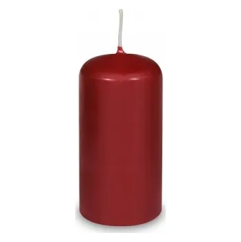 Svíčka Svíčka válcová Ø 50 x 100 mm - bordová 33208