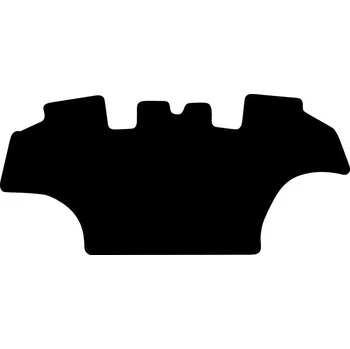 Koberec GRANIT koberec do traktoru Case IH Maxxum CVX (od 2014), rohožka do traktoru velur černá, rohož do traktoru