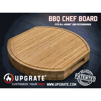 Příslušenství pro gril Ostatní UPGRATE BBQ Chef bambusové prkénko/deska