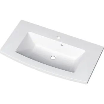 Dřevojas Umyvadlo z litého mramoru Como 90