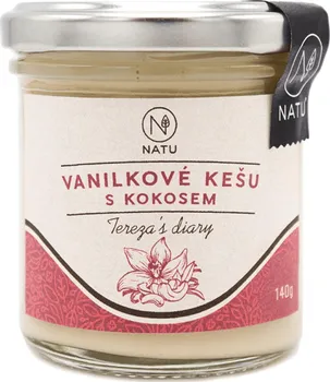 Rostlinná pomazánka Natu Vanilkové kešu s kokosem 140 g