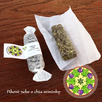 Tyčinka - Fíkové nebe s chia semínky, 30&nbsp;g