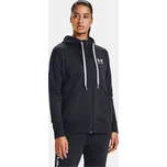 Under Armour Dámská mikina Rival Fleece FZ Hoodie 1356400-001 Černá S