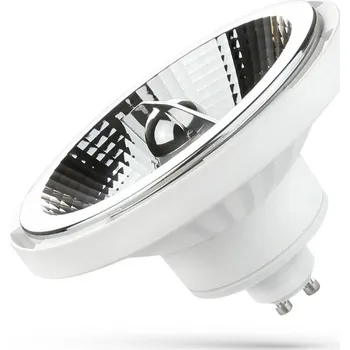 Žárovka SPECTRUMLED LED AR111 GU10 230V 12W SMD 20 DEGREES Teplá bílá Bílá SPECTRUM