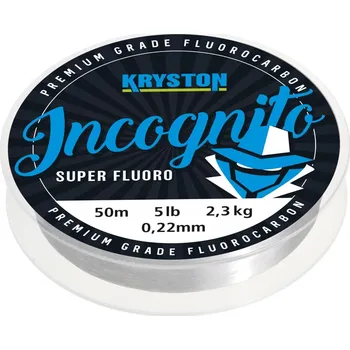 Kryston fluorocarbony - Incognito fluorocarbon Průměr: 0,38 mm, Nosnost: 15 lb, Návin: 20 m + Kód na slevu 10%: SLEVA10