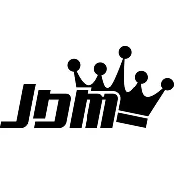 Samolepicí dekorace na vozidlo Samolepka jbm king na auto a motorku, tuning nálepka (5385)