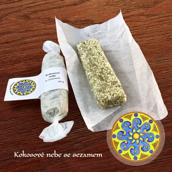 Tyčinka - Kokosové nebe se sezamem, 30&nbsp;g