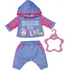 Doplněk pro panenku Zapf Creation Baby Born 830109 teplákovky modrá a růžová 2 ks