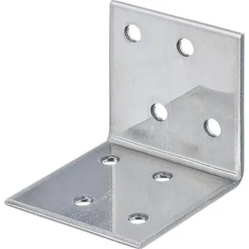 Tesařské kování Spojovací úhelník 40x40x40 mm, nerez, 1 ks