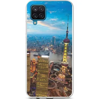 Pouzdro na mobilní telefon Kryt Samsung A12 silikon City (obal neboli pouzdro na Samsung A12)