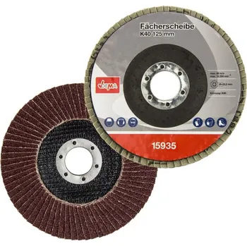 Brusný kotouč DEMA Lamelový vějířový brusný kotouč 125 mm K40