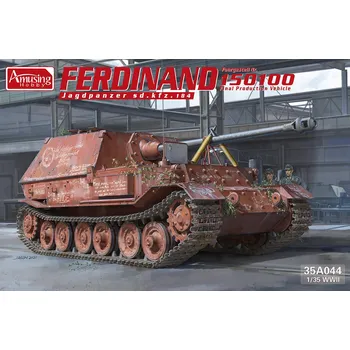 Plastikový model Amusing Hobby 1/35 Ferdinand Jagdpanzer Sd.kfz.184 No 150100