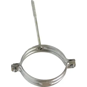 okap Objímka okapového svodu Bravo průměr 80 mm délka trnu 95 mm kovová pozink