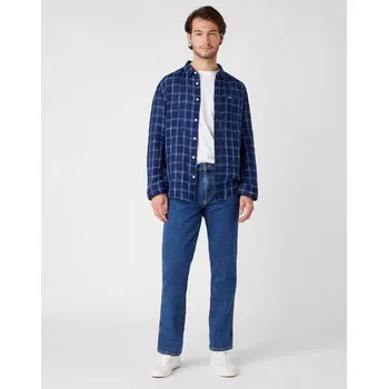 Pánská košile Wrangler®Pánská košile s dlouhým rukávem LIMOGES BLUE XXL