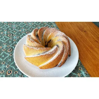 Pečivo Bábovka mramorová s ořechy bez lepku a laktózy, 800 g