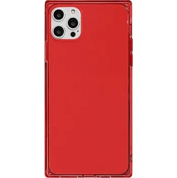 Pouzdro na mobilní telefon NXE ochranný kryt se zesílenými rohy pro iPhone 12 Pro Max - červený