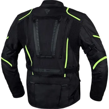 Sport Rebelhorn HIKER III černá fluo žlutá textilní bunda na motorku XL