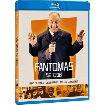 Blu-ray film Blu-ray Fantomas se zlobí (1965)