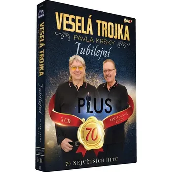 Česká hudba Jubilejní - Veselá Trojka Pavla Kršky [5CD]