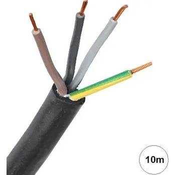 Síťový kabel CGSG 4Gx2,5 Kabel gumový H07RN-F 4Gx2,5 mm, délka 10m