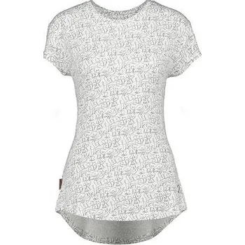 Dámské tričko Tričko Alife and Kickin MIMMYAK AOP Cloudy velikost M