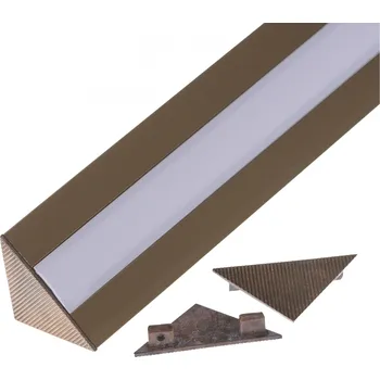 LED lišta Koncovka/boční krytka pro profil R1B