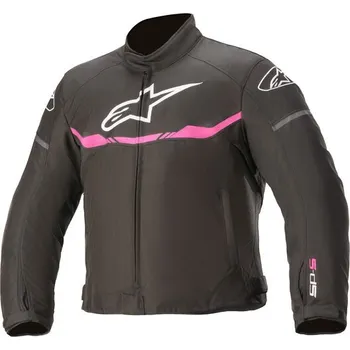 Moto bunda Bunda T-SP S WATERPROOF, ALPINESTARS, dětská (černá/fialová) (Velikost: 130)