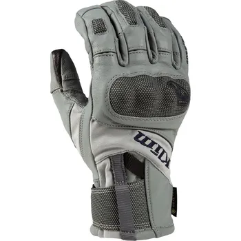 Moto rukavice Rukavice KLIM Adventure GTX short Šedá M