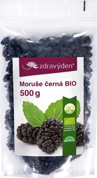 Moruše černá BIO 500g