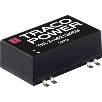 Měnič napětí TracoPower THL 3-4811WISM DC/DC měnič napětí, SMD 48 V/DC 5.1 V/DC 600 mA 3 W Počet výstupů: 1 x Obsah 1 ks