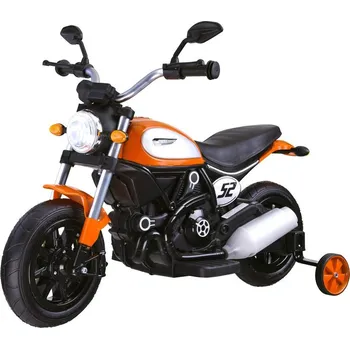 Dětské elektrovozidlo RKToys Dětská elektrická motorka Street Bob Orange