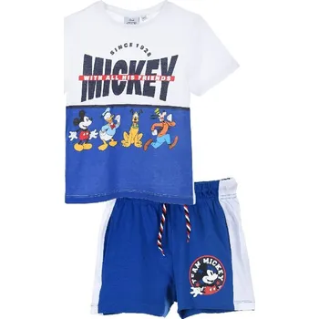 Mickey Mouse modrý chlapecký set Velikost: 128