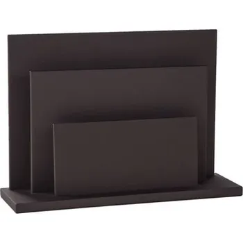 Úložný box ALISEO Kožený stojan na noviny 330 x 230 x 100 mm The Londoner Tradition, hnědošedý 190023