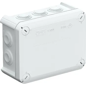 Elektroinstalační krabice OBO krabice T100 odbočná s víkem, krytí IP66 151x117x67mm /2007077/