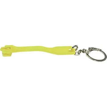 Síťový konektor Lindy Záslepka RJ45, 10ks + klíč, žlutá (40482) - 21.43.3006