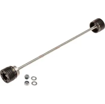 Rám pro motocykl OCHRANNÝ PROTEKTOR GATLING DO ZADNÍ OSY MOTOCYKLU, RUTAN - ČR (SADA BEZ ELOXOVANÝCH KORUNEK)