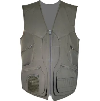 Pánská vesta n-feel Pánské podzimní vesty Barva: Tmavá šedá, Velikost: XL