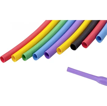 Hongshang H-2(Z)2.4 - 1.2 smršťovací bužírka bez lepidla černá 2.40 mm 1.20 mm Poměr smrštění:2:1 metrové zboží