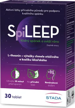 Přípravek na podporu paměti a spánku Stada Arzneimittel SpiLEEP 30 tbl.